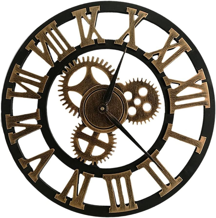 Vintage Houten Wandklok voor Stijlvolle Ruimtes