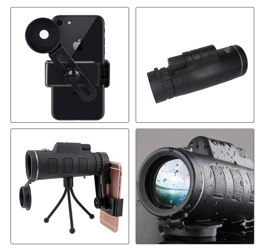Monoculaire Telescoop met Statief & Adapter