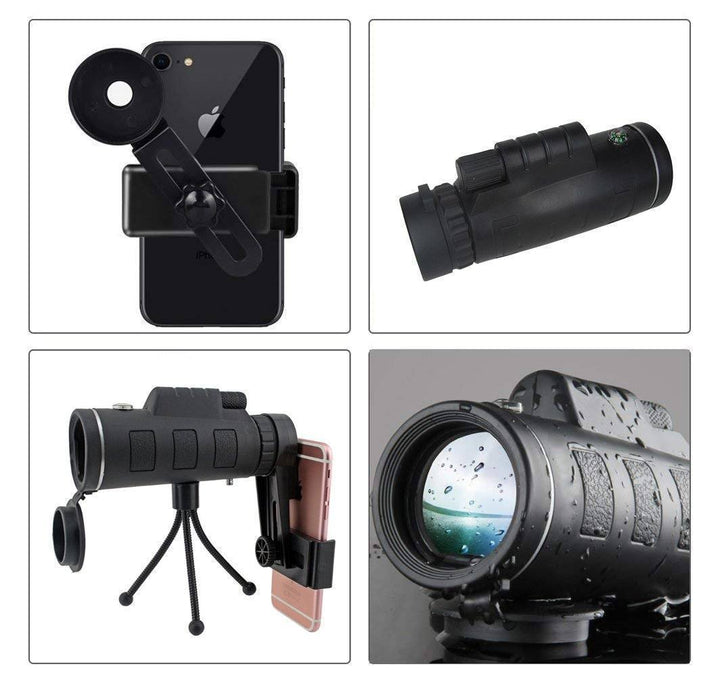 Monoculaire Telescoop met Statief & Adapter