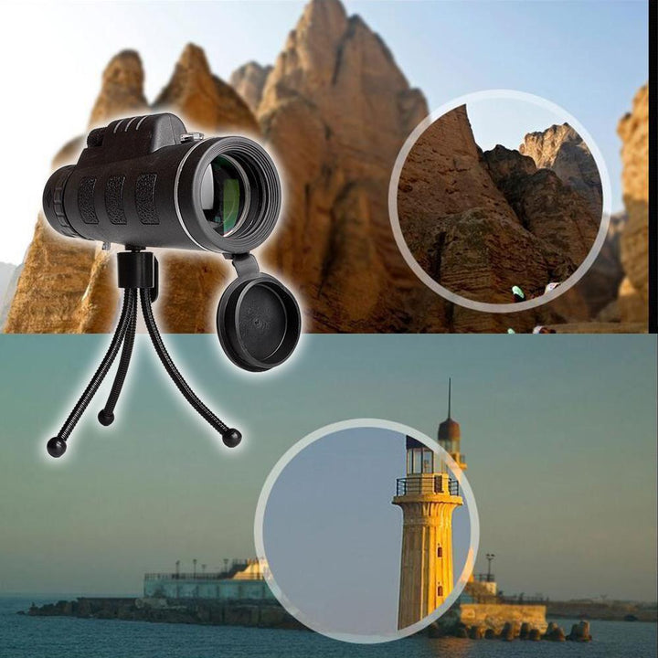 Monoculaire Telescoop met Statief & Adapter