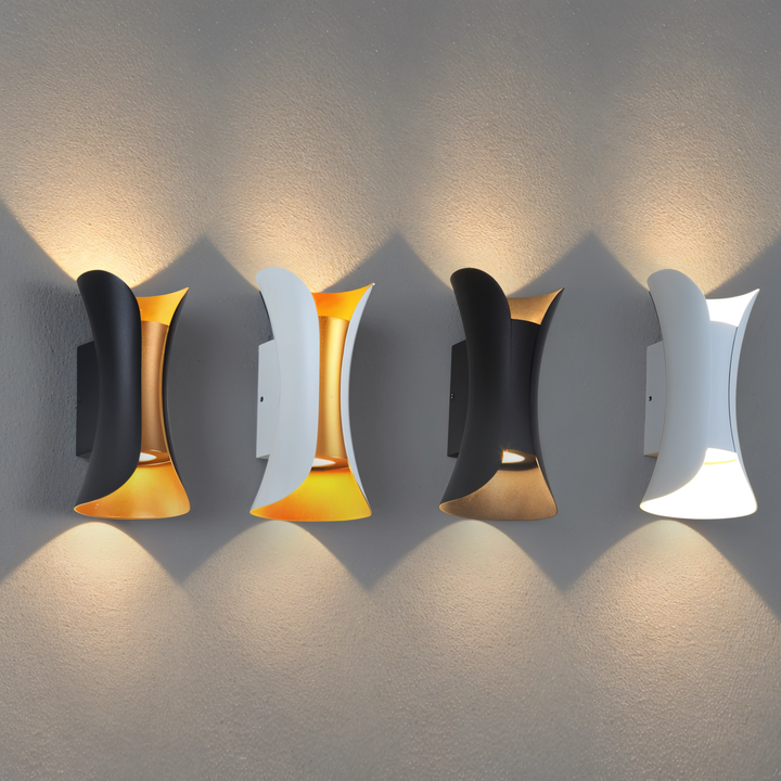 Stijlvolle LED Wandlamp met Dubbele Lichtbron