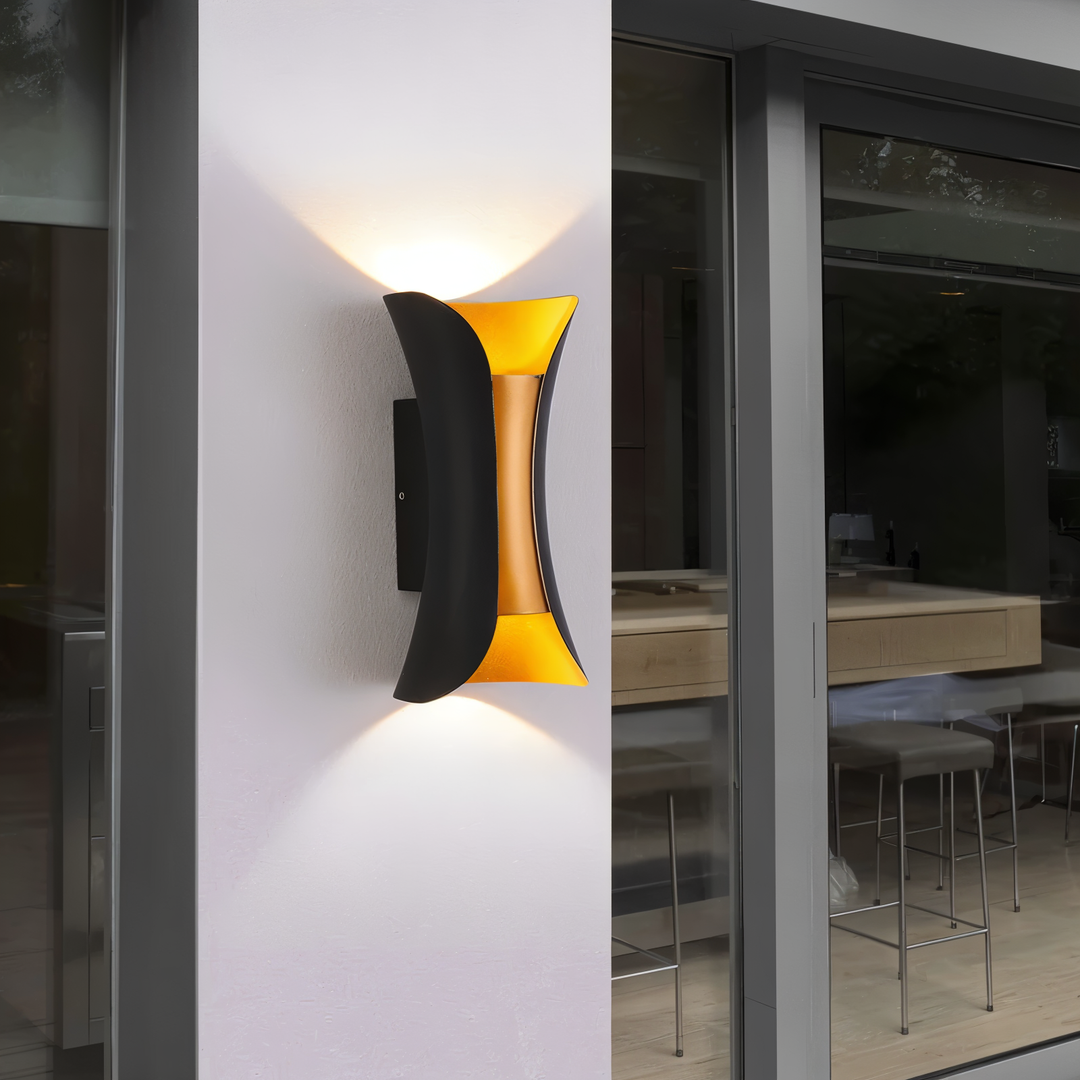 Stijlvolle LED Wandlamp met Dubbele Lichtbron